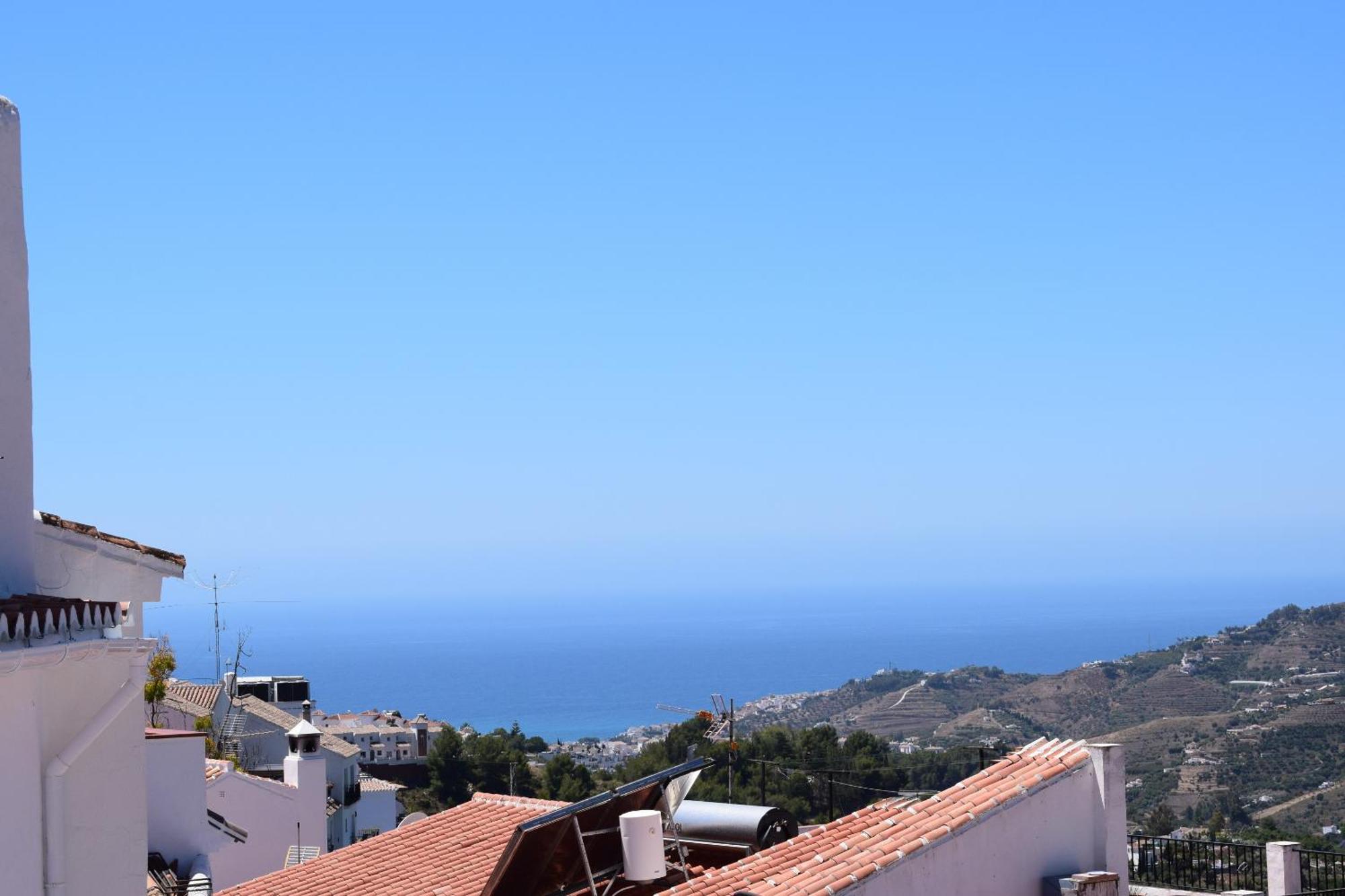 Ferienwohnung Olivo 15E Frigiliana Exterior foto
